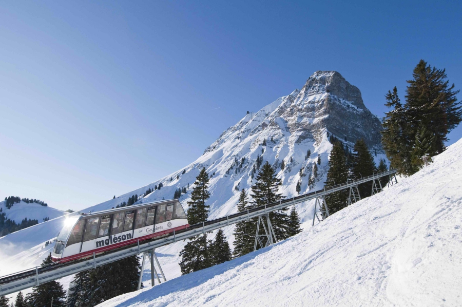 Wintersport Moléson-sur-Gruyères